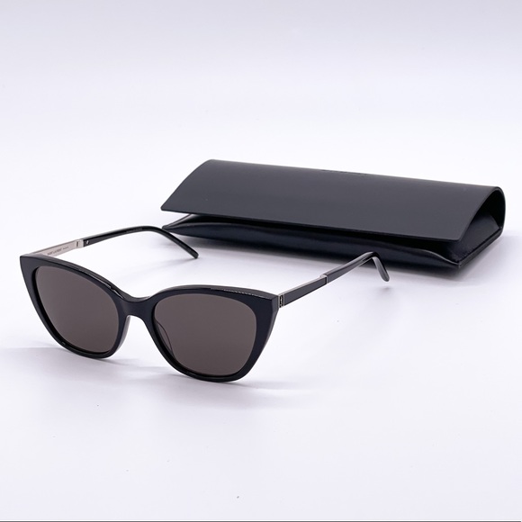 NEW SAINT LAURENT SL M69 001 CAT EYE FRAME SUNGLASSES SAINT LAURENT SLM69 - Picture 2 of 12